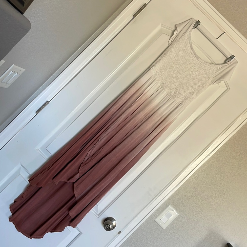 Venus Pink Ombré Dress